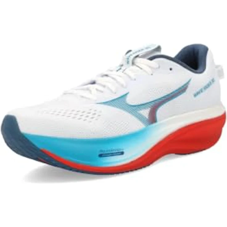 Mizuno Wave Rider 30 Laufschuhe Herren, komfortable Dämpfung, schwarze Synthetik-Oberfläche – Bild 3