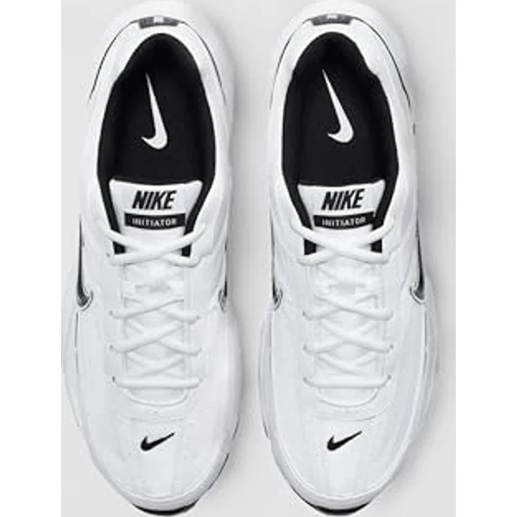 Nike Herren Sneaker Initiator, weiß, atmungsaktives Obermaterial, dämpfende Mittelsohle, Gummi-Außensohle, Gr. 47 – Bild 5