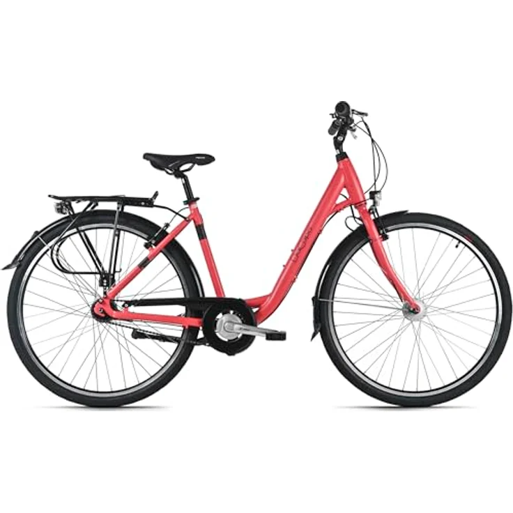 Dacapo Citybike Padova, 28" Damenfahrrad mit SHIMANO 7-Gang Nabenschaltung, Rücktrittbremse, Aluminiumrahmen, Rahmenhöhe 48 cm – Bild 2