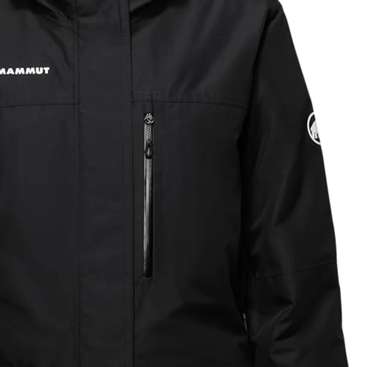 Mammut Fall Line HS Thermo Hooded Women's Jacket, wasserdichte Skijacke mit isolierender Thermo-Funktion, schwarz, Größe M – Bild 8