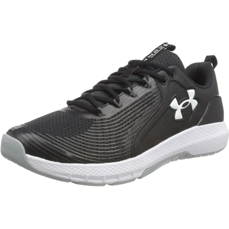 Under Armour Charged Commit TR 3, Trainingsschuhe für Herren mit Charged Cushioning®, Größe 42, schwarz