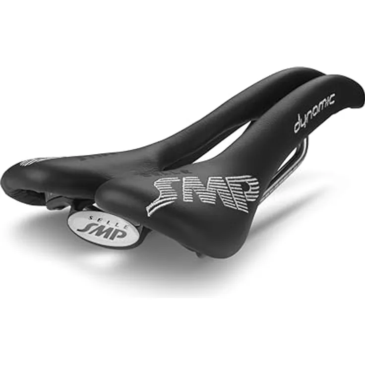 SMP Herren 2201705600 Fahrradsattel, schwarz, 28 x 15 x 8 cm