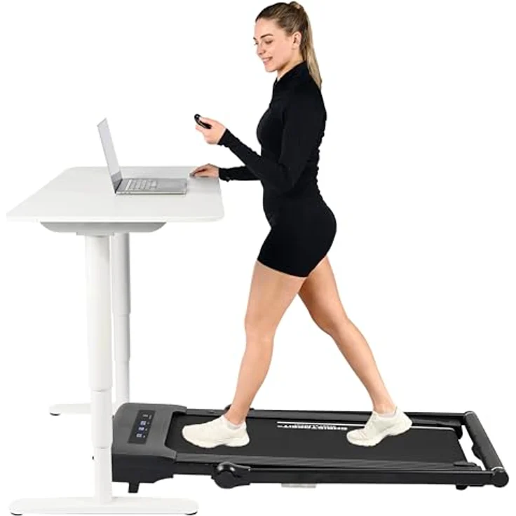 Christopeit Sport® Laufband Walk Run Pro 2 in 1, klappbar bis 12 km/h, 120 kg max. Benutzergewicht, Bluetooth-kompatibel, selbstschmierendes System – Bild 9