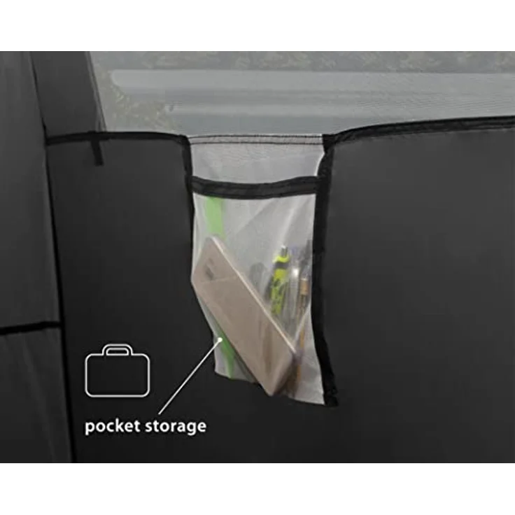 Brunner Kabinenzelt, Kuppelzelt für 1 Person mit einfachem Aufbau, 100% Polyester, kompaktes Packmaß, 2.65 kg – Bild 8