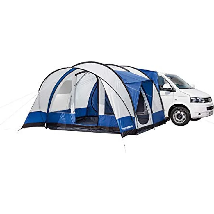 Brunner Vorzelt, moderne freistehende Busmarkise mit abnehmbarer Frontwand und seitlichem Eingang, 15.10 kg, Pigment-Polyester, 140 x 220 x 175 cm – Bild 1