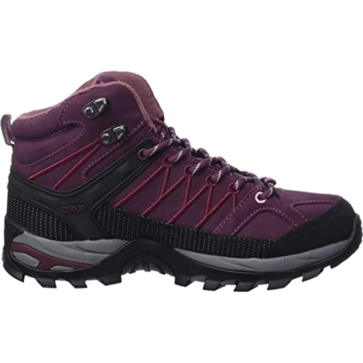 CMP Campagnolo Rigel WP, Damen Wanderschuhe, wasserdicht, Gummisohle, Rot, Größe 37 – Bild 6