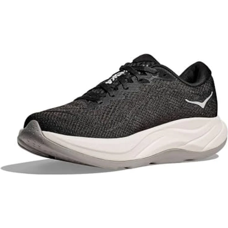 Hoka Rincon 4 Laufschuhe Herren, atmungsaktives Mesh-Obermaterial, reaktionsfreudige Zwischensohle, neutral, 5 mm Sprengung, grau – Bild 2