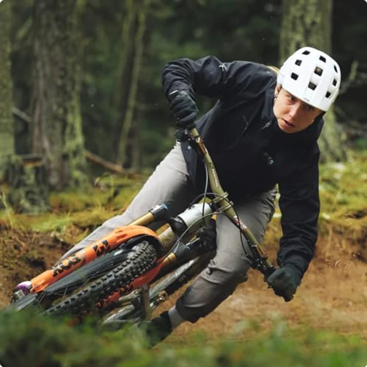 ABUS MTB-Helm MoDrop, robuster Fahrradhelm mit guter Belüftung und individueller Passform, Unisex, Weiß, Größe M – Bild 5