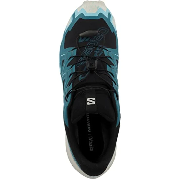 Salomon Speedcross 6 GTX 471152, Laufschuhe mit robustem Mesh-Obermaterial und Schnellschnürung, Schwarz – Bild 2