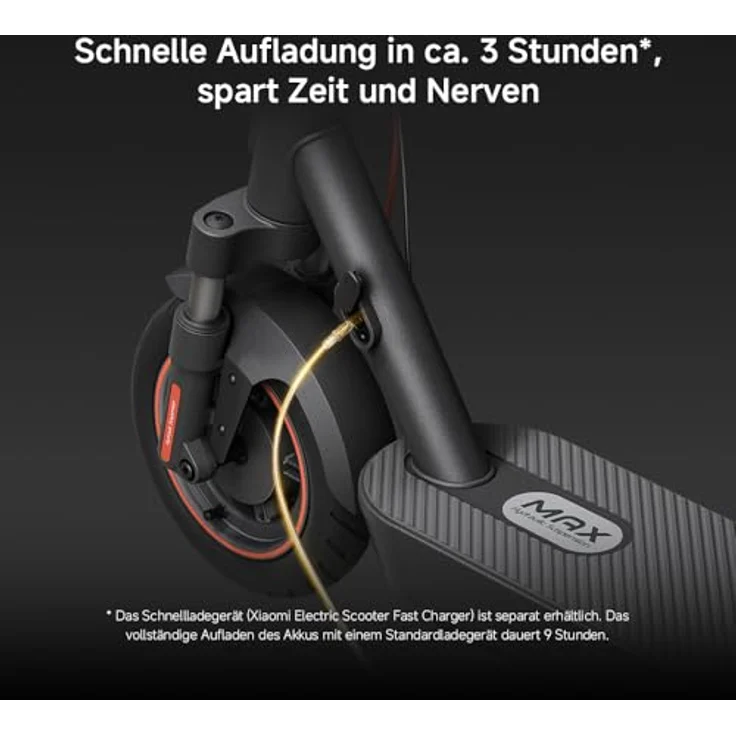 XIAOMI Electric Scooter 5 MAX GE AX, E-Scooter mit bis zu 60 km Reichweite, Blau – Bild 8