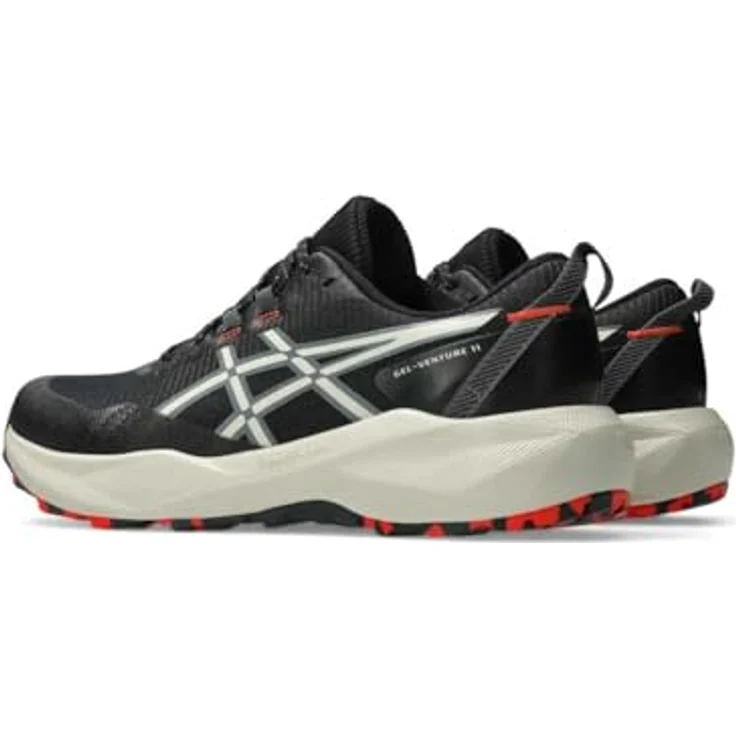 ASICS GEL-VENTURE 11, Trailrunning Schuhe mit starker Profilierung und GEL™-Technologie, Schwarz/Lichtstaub – Bild 4