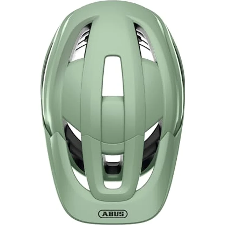 ABUS MTB-Helm CliffHanger, leichter Fahrradhelm mit ActiCage-Technologie und TriVider Riemensystem, für Damen und Herren, Grün, Größe L – Bild 5