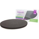 Comfort Yoga Pad, Ovales Schaumstoff-Kniekissen zur Entlastung der Knie und anderer Gelenke bei Yoga, Fitness, Gymnastik, Sport (36 x 18 x 2,6 cm)