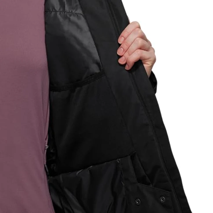 Mammut Fall Line HS Thermo Hooded Women's Jacket, wasserdichte Skijacke mit isolierender Thermo-Funktion, schwarz, Größe M – Bild 11