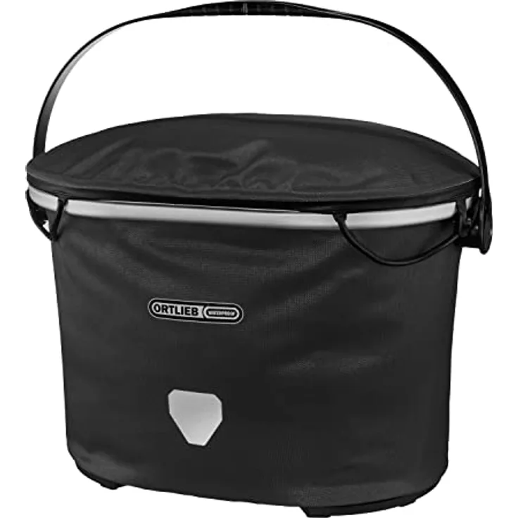 Ortlieb UP-Town City©, Fahrradtasche mit 17,5 l Kapazität, Schwarz, 27,9 x 33,0 x 22,1 cm, 791 g