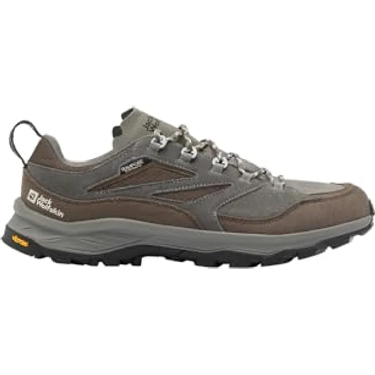 Jack Wolfskin CYROX TEXAPORE LOW M, Wanderschuh für Herren, wasserdicht und atmungsaktiv mit VIBRAM-Außensohle – Bild 2