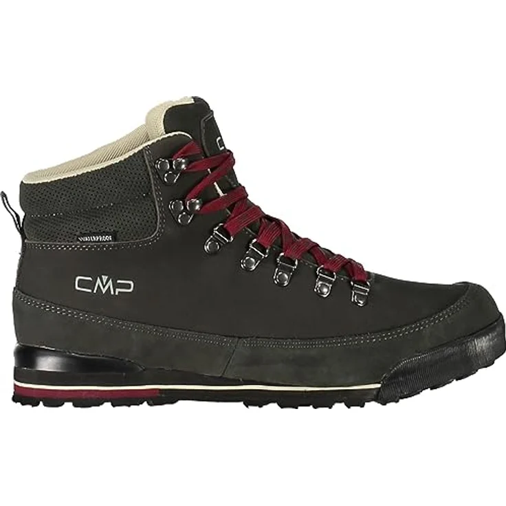 CMP Trekkingschuhe Herren Heka WP Hiking, Wanderschuhe mit Full On Grip Technologie für optimale Dämpfung – Bild 2