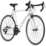 Adore 28'' Rennrad Racer Alu Weiß, 14 Gänge, Aluminium-Rahmen, 56 cm