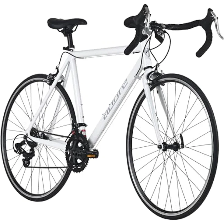 Adore 28'' Rennrad Racer Alu Weiß, 14 Gänge, Aluminium-Rahmen, 56 cm – Bild 1