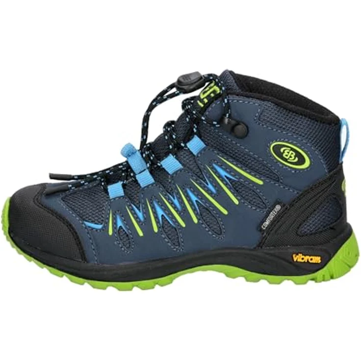 Brütting Expedition Kids High, Jungen Wanderschuhe, komfortabel und modern, Größe 34, Blau – Bild 2