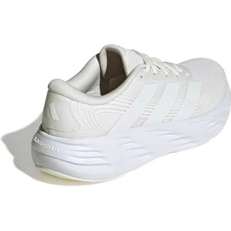 adidas Herren Galaxy 8 Laufschuhe, Cloudfoam-Zwischensohle, Cloud White/FTWR White, Größe 46 2/3 – Bild 6