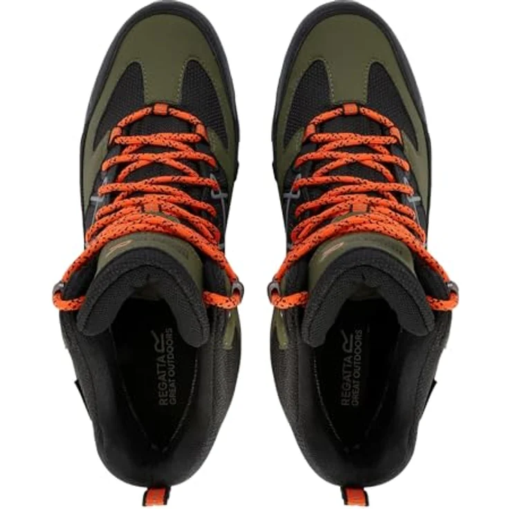Regatta Samaris III, Freizeitschuhe mit ISOTEX-Membran, oliv/orange – Bild 2