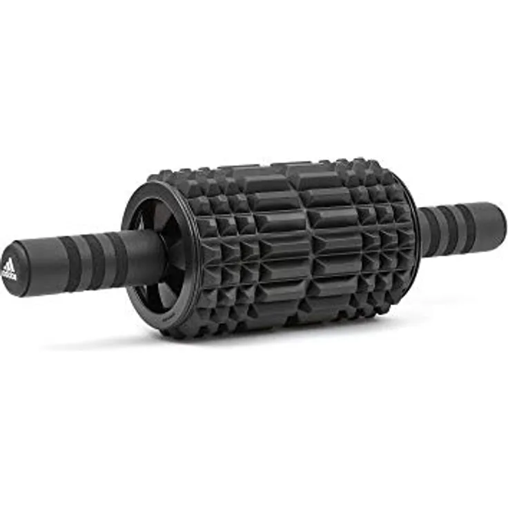 adidas Performance AB-Roller Adidas Training - Foam Ab Roller, Bauchtrainer für Zuhause - Robust & effektiv, weicher Schaumgriff, platzsparend & leicht transportierbar