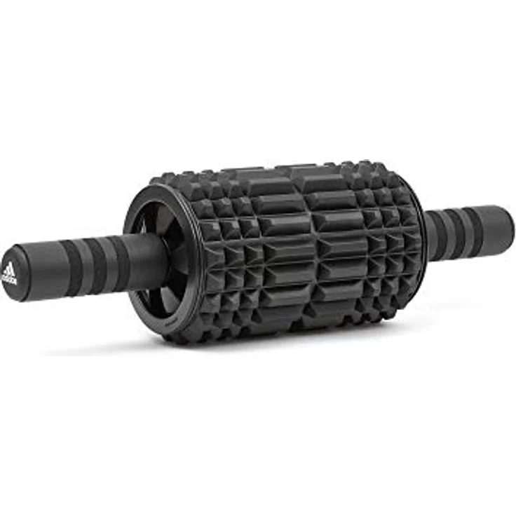 adidas Performance AB-Roller Adidas Training - Foam Ab Roller, Bauchtrainer für Zuhause - Robust & effektiv, weicher Schaumgriff, platzsparend & leicht transportierbar – Bild 1
