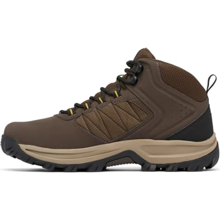 Columbia TRANSVERSE™ HIKE WATERPROOF, Herren Wanderschuhe mit dämpfender Zwischensohle und griffiger Gummi-Außensohle, Braun (43) – Bild 8