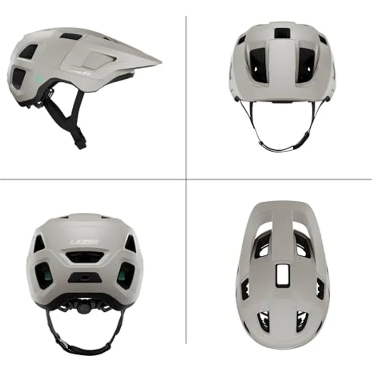 Lazer Sport Lupo KinetiCore, Velohelm (55 - 61 cm) mit TurnSys-System und integrierten Visier, ideal für Trailfahren – Bild 2