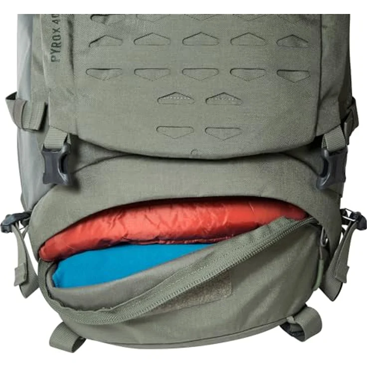 Tatonka Pyrox Wanderrucksack, 70 cm, stone grey olive, 100% Polyamid, kompakte Maße 29 cm x 22 cm – Bild 5