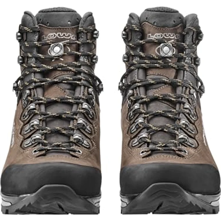 LOWA Camino Evo GTX, Wanderschuhe für Herren, wasserfest aus Nubukleder, braun, Größe 44.5 – Bild 3