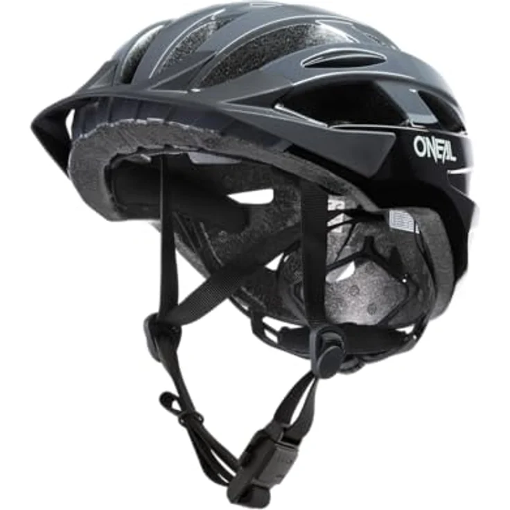 Oneal Outcast Helm Split V. 22 - Schwarz/Grau 55 - 58 cm – Bild 2