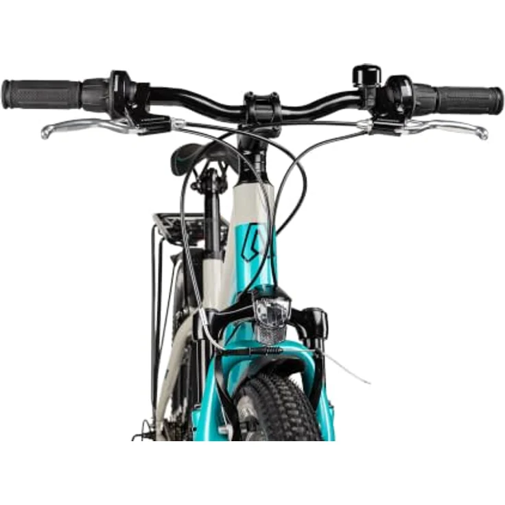 Axess Adventure 26 Trapez Jugendfahrrad, 26 Zoll, Aluminiumrahmen, 21-Gang Shimano Schaltung, Straßenausstattung – Bild 3