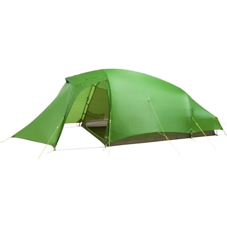 VAUDE Hogan Sul Xt 2-3p, Extrem leichtes Zelt für Bergsteiger und Trekker mit erweitertem Vorraum, klimaneutral