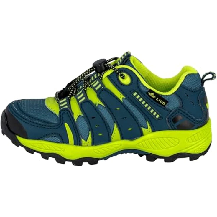 Lico Fremont Jungen Trekking Schuhe, Nylon, petrol, Textilfutter, auswechselbare Textil Einlegesohle – Bild 2