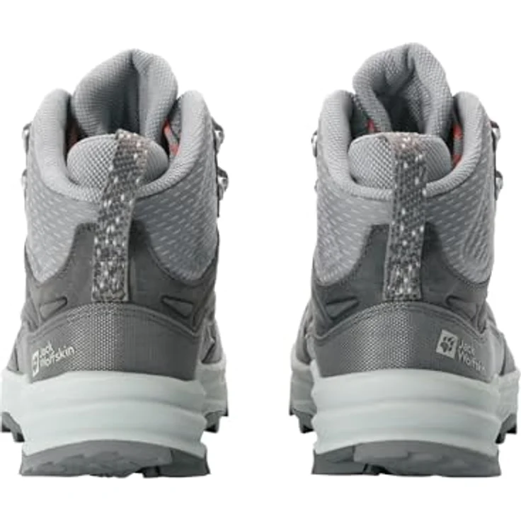 Jack Wolfskin Cyrox Texapore Mid W, Damen Wanderschuhe, atmungsaktiv und wasserdicht, Grau, Größe 39 – Bild 8
