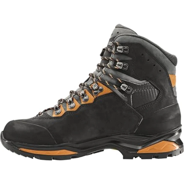 LOWA CAMINO EVO GTX, Mittelstiefel für Herren, wasserdicht, schwarz/orange, Größe 42.5 – Bild 2