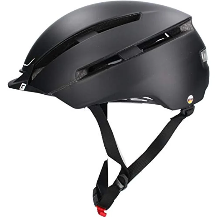 Cratoni Velohelm Light Fit System, 9 Belüftungsöffnungen, integriertes Rücklicht, 53-58 cm, antibakterielle Clean Tex Pads – Bild 10