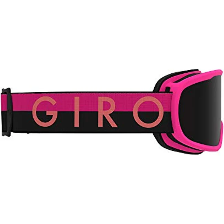 Giro Damen Skibrille Moxie, Black/pink Throwback, Zylindrische Doppelscheibe, Helmkompatibel, Unisize, 300069-007 – Bild 4
