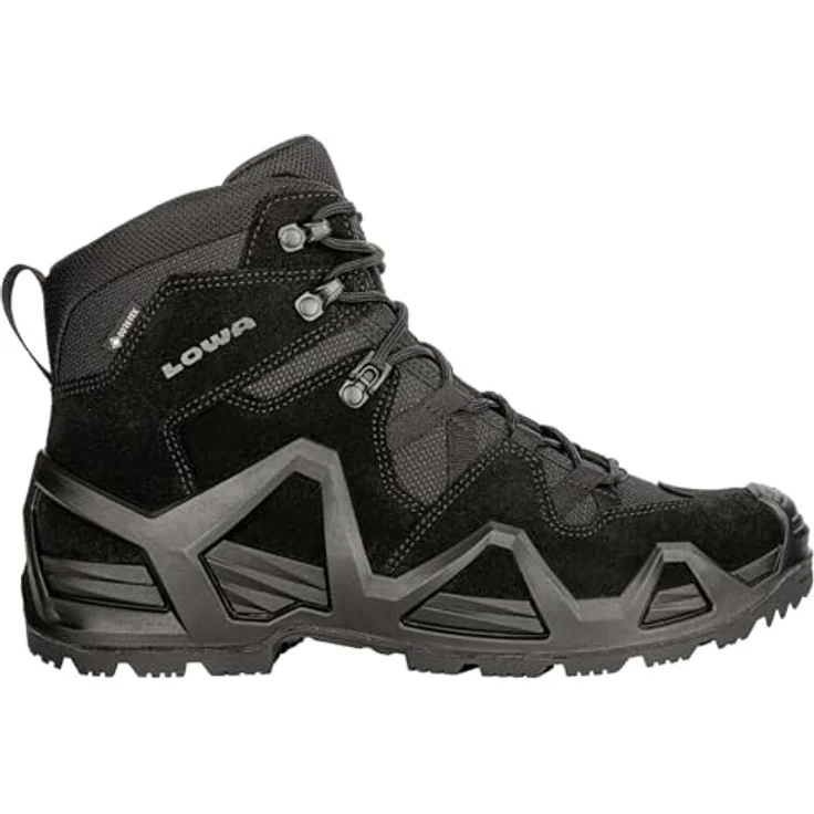 LOWA Zephyr MK2 Gore-Tex Mid Einsatzstiefel Wide, wasserabweisend und atmungsaktiv, Grau 41 – Bild 6