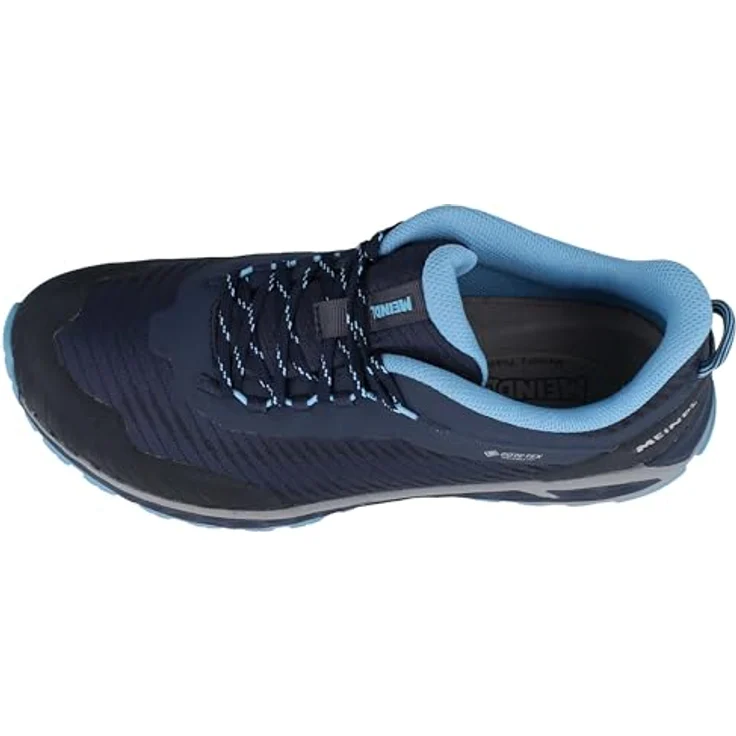 MEINDL Power Walker Lady 4.2, Wanderschuhe mit GORE-TEX Innenfutter und Comfort fit Soft-Step Sohle, marine/azur, Größe 39 – Bild 6