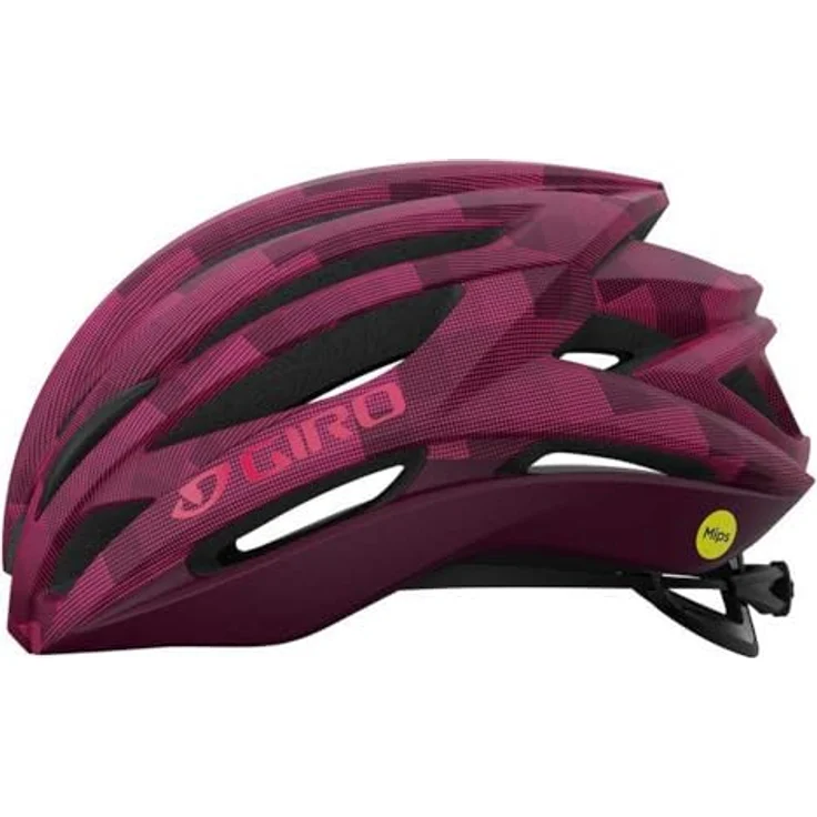 GIRO SYNTAX Mips Helm, Fahrradhelm in matte dark cherry towers, Größe S (51 - 55 cm) mit Roc Loc 5 Air MIPS-System und integriertem Rotationsschutzzusatz – Bild 3