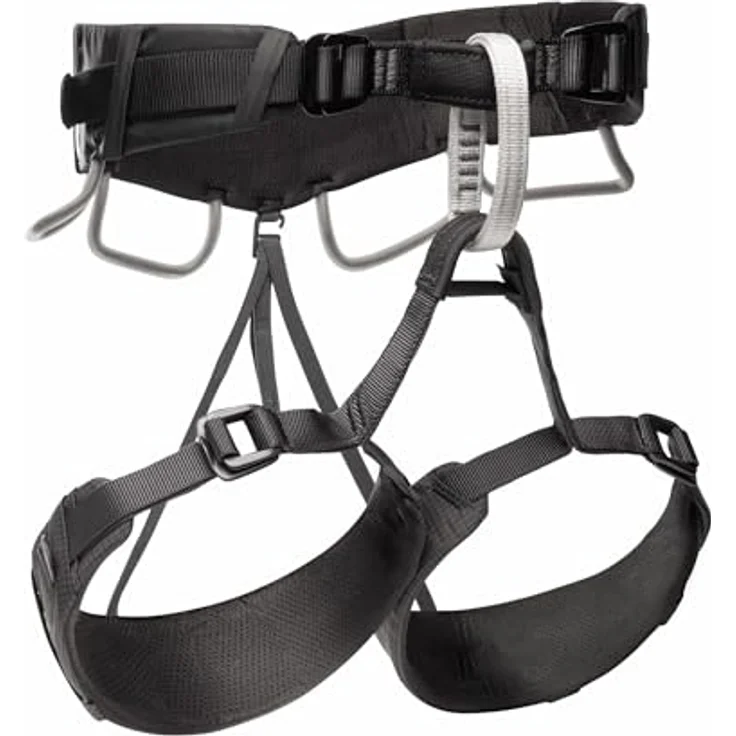 Black Diamond Momentum 4S Harness, Klettergurt mit gepolstertem Bullhorn-Hüftgurt, XS-M – Bild 3