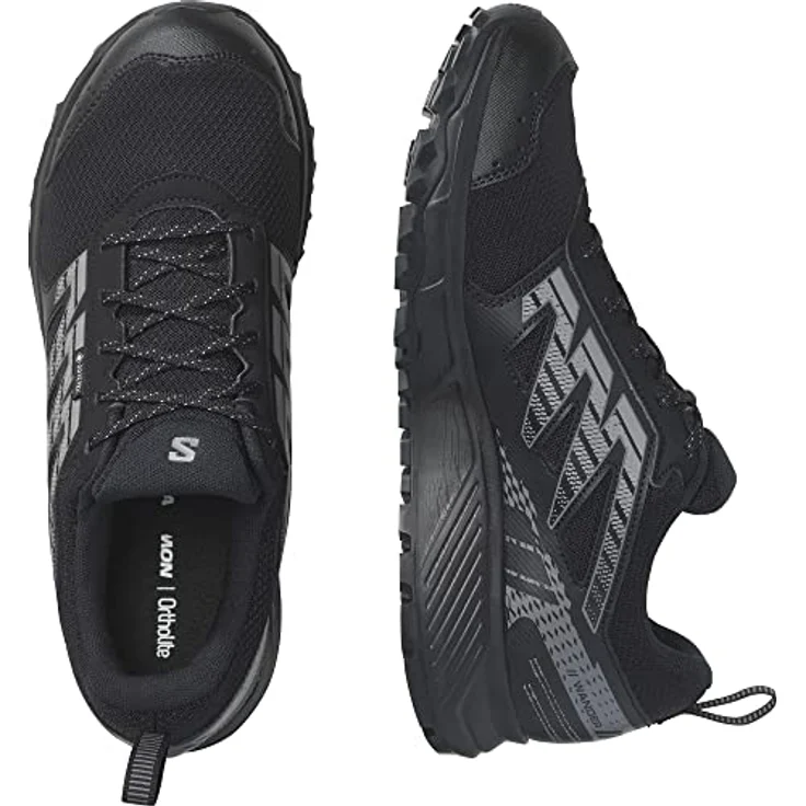 Salomon WANDER GORE-TEX® Wanderschuh, wasserdicht mit SensiFit™-Technologie und Contagrip®-Sohle – Bild 4