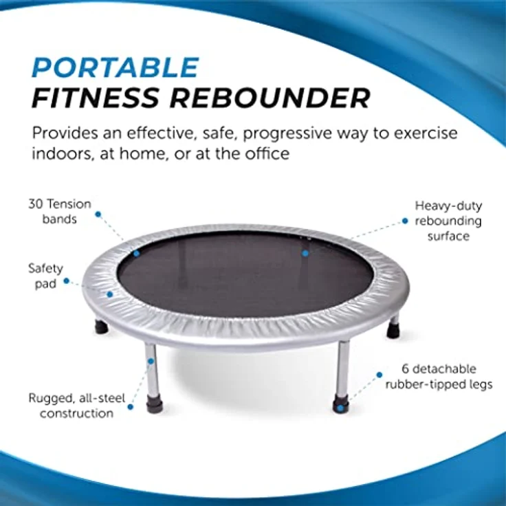 Stamina Zusammenklappbares Trampolin 91,44 cm – Bild 4