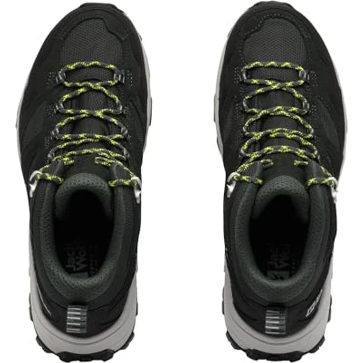 Jack Wolfskin Vojo Tour Texapore Mid, Herren Wanderschuhe, wasserdicht, atmungsaktiv, Schwarz, Größe 43 – Bild 3