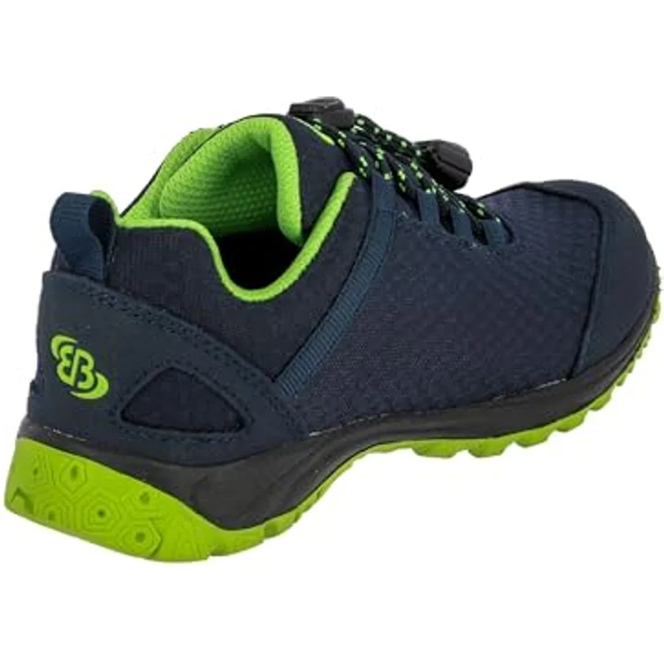 BRÜTTING Outdoorschuh Guide, robuster Wanderschuh mit Schnellschnürsystem und Vibram-Laufsohle, schwarz – Bild 4