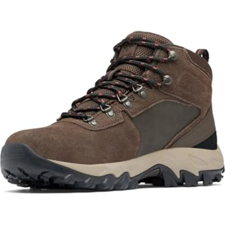 Columbia NEWTON RIDGE™ PLUS II SUEDE WP, Herren Wanderschuhe, wasserdicht, atmungsaktiv, Braun - Cordovan, Spice, Größe 43 – Bild 2