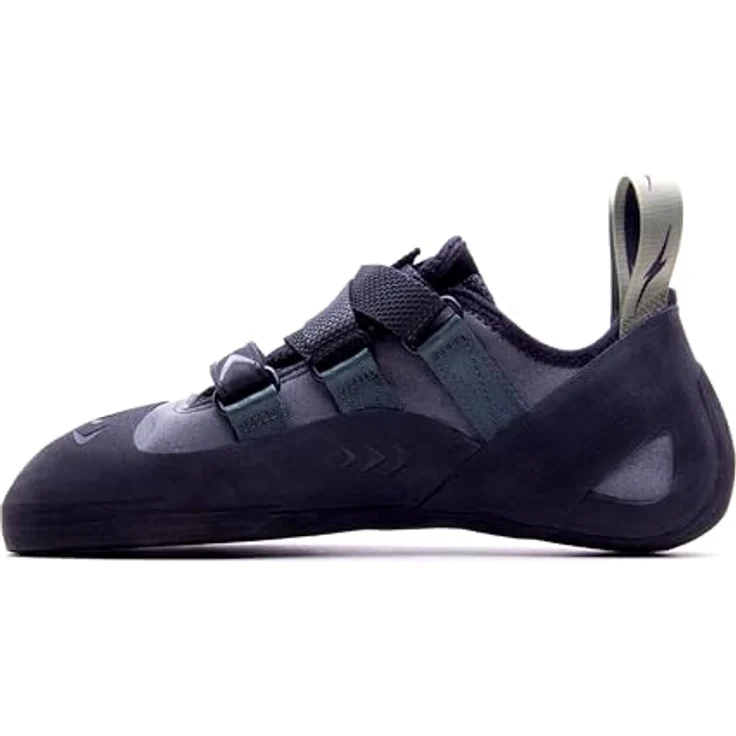 Evolv Kronos, Unisex Kletterschuhe für Damen und Herren, Größe 45, schwarz – Bild 1